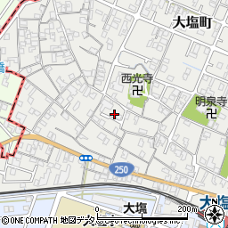 兵庫県姫路市大塩町245-7周辺の地図