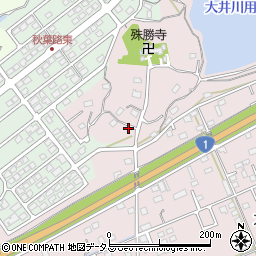 静岡県掛川市大池114周辺の地図