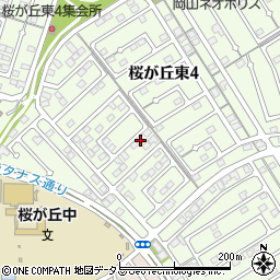 岡山県赤磐市桜が丘東4丁目4-560周辺の地図
