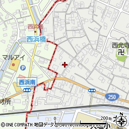 兵庫県姫路市大塩町2周辺の地図