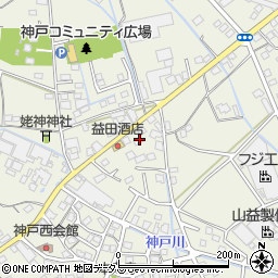 静岡県榛原郡吉田町神戸3007-2周辺の地図