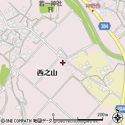 兵庫県加古川市神野町西之山567周辺の地図