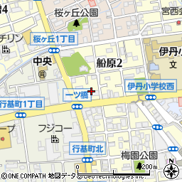 トヨタレンタリース兵庫伊丹取次店周辺の地図
