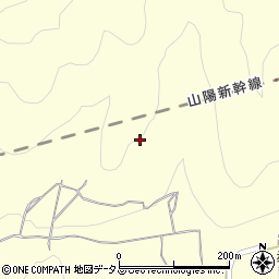 大津トンネル周辺の地図