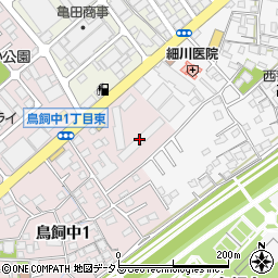 マンハイム淀川公園管理人室周辺の地図