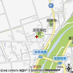 静岡県袋井市深見1879周辺の地図