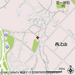 兵庫県加古川市神野町西之山428周辺の地図