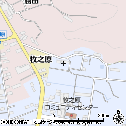 静岡県牧之原市布引原296周辺の地図
