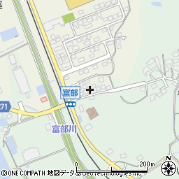 静岡県掛川市富部153-1周辺の地図