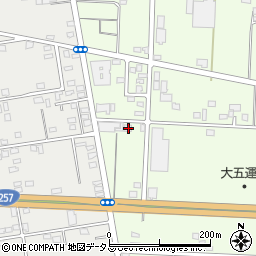 静岡県浜松市中央区東三方町235周辺の地図