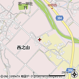 兵庫県加古川市神野町西之山564周辺の地図