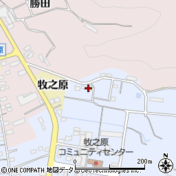 静岡県牧之原市布引原296-1周辺の地図