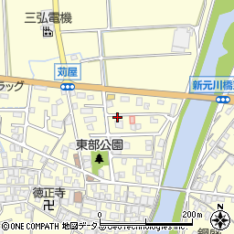 兵庫県たつの市御津町苅屋58周辺の地図