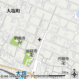 兵庫県姫路市大塩町151周辺の地図