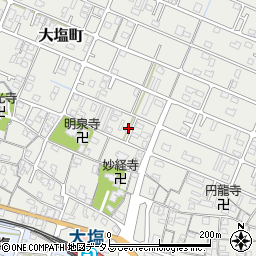 兵庫県姫路市大塩町153周辺の地図