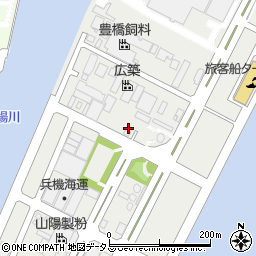 姫路港運協会周辺の地図