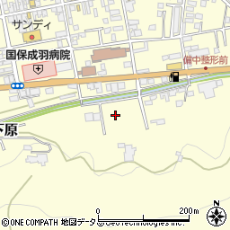 岡山県高梁市成羽町下原646周辺の地図