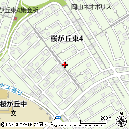 岡山県赤磐市桜が丘東4丁目4-64周辺の地図