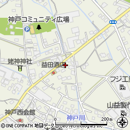 静岡県榛原郡吉田町神戸3006周辺の地図