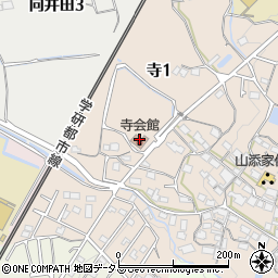 寺会館周辺の地図