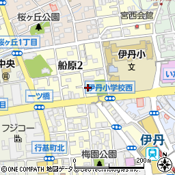 兵庫県伊丹市船原2丁目1-9周辺の地図