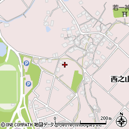 兵庫県加古川市神野町西之山422周辺の地図