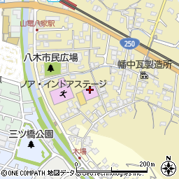 兵庫県姫路市八家周辺の地図