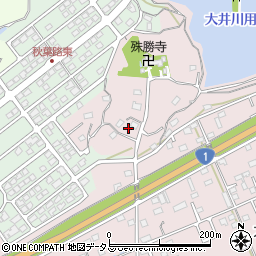 静岡県掛川市大池115周辺の地図