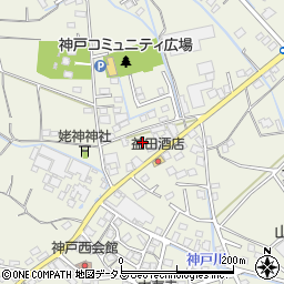 静岡県榛原郡吉田町神戸3021周辺の地図