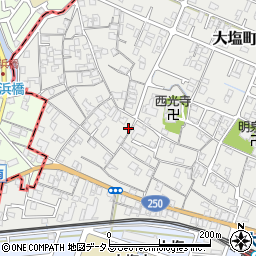 兵庫県姫路市大塩町243周辺の地図