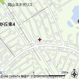 岡山県赤磐市桜が丘東4丁目4-118周辺の地図