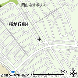 岡山県赤磐市桜が丘東4丁目4-126周辺の地図