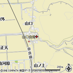 京都府木津川市山城町綺田山口18周辺の地図