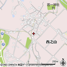 兵庫県加古川市神野町西之山442周辺の地図