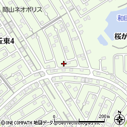 岡山県赤磐市桜が丘東4丁目4-114周辺の地図