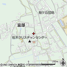静岡県掛川市富部924周辺の地図