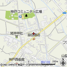 静岡県榛原郡吉田町神戸3022周辺の地図