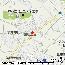 静岡県榛原郡吉田町神戸3024周辺の地図
