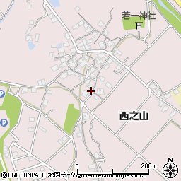 兵庫県加古川市神野町西之山445周辺の地図