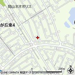 岡山県赤磐市桜が丘東4丁目4-117周辺の地図
