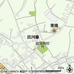 兵庫県加古川市東神吉町出河原538周辺の地図