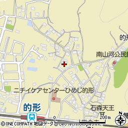 兵庫県姫路市的形町的形725周辺の地図