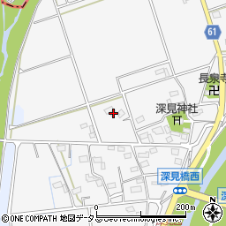 静岡県袋井市深見2075周辺の地図