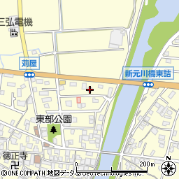 兵庫県たつの市御津町苅屋48周辺の地図