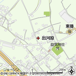 兵庫県加古川市東神吉町出河原611周辺の地図