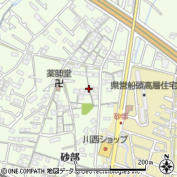兵庫県加古川市東神吉町砂部周辺の地図