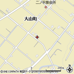 静岡県浜松市中央区大山町4004周辺の地図