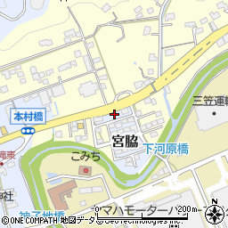 静岡県掛川市宮脇234-29周辺の地図
