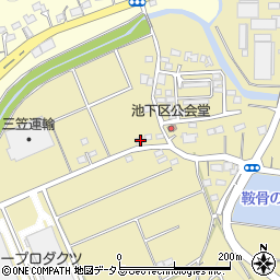 静岡県掛川市逆川250-1周辺の地図