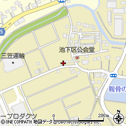 静岡県掛川市逆川250周辺の地図